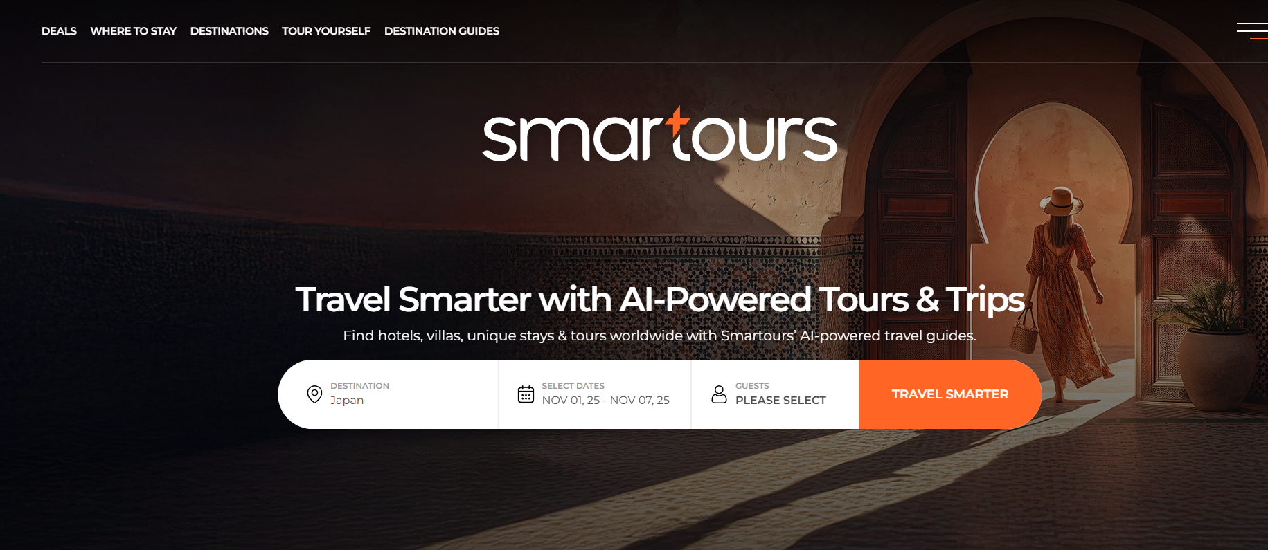 Smartours header