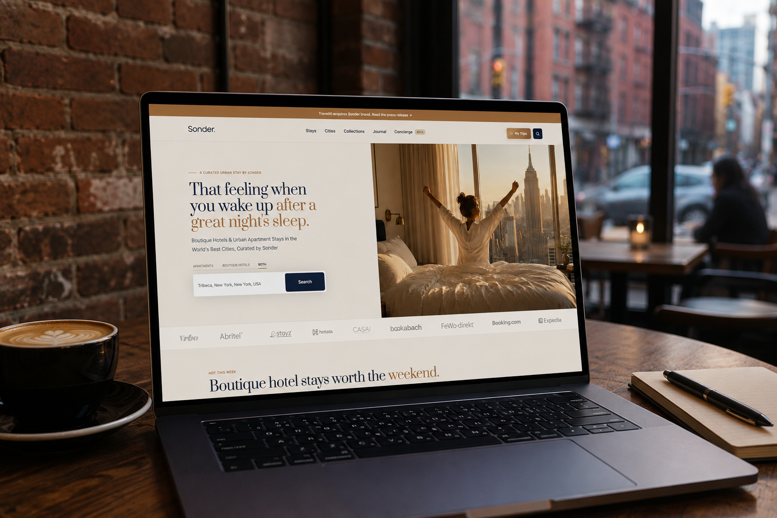 TravelAI acquires the iconic travel brand, Sonder, and relaunches Sonder.com
